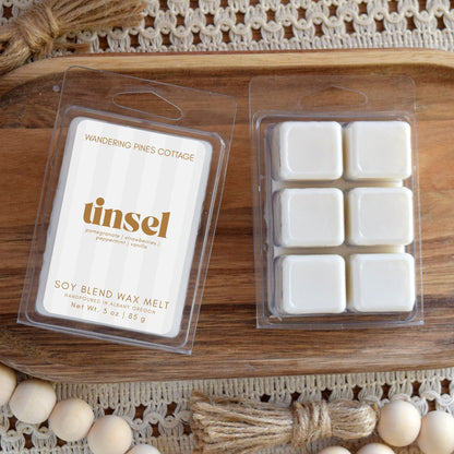Tinsel Christmas Wax Melt