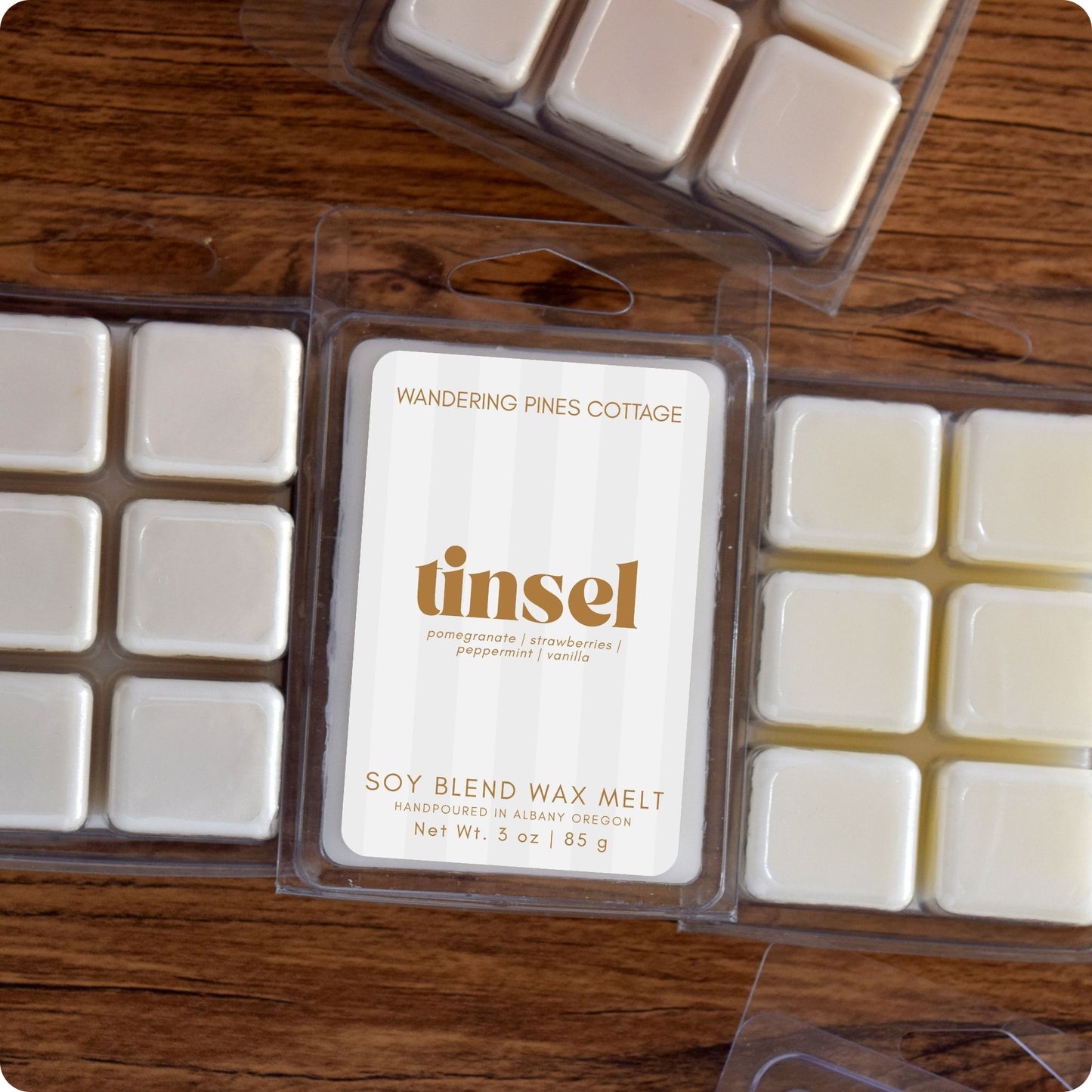 Tinsel Christmas Wax Melt