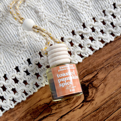 Toasted Pumpkin Spice Hanging Car Diffuser
