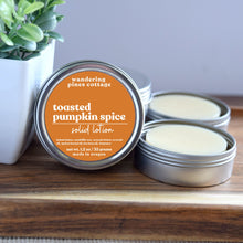 Load image into Gallery viewer, Toasted Pumpkin Spice Solid Lotion Tin