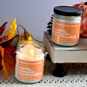 Vanilla Pumpkin Marshmallow Candle