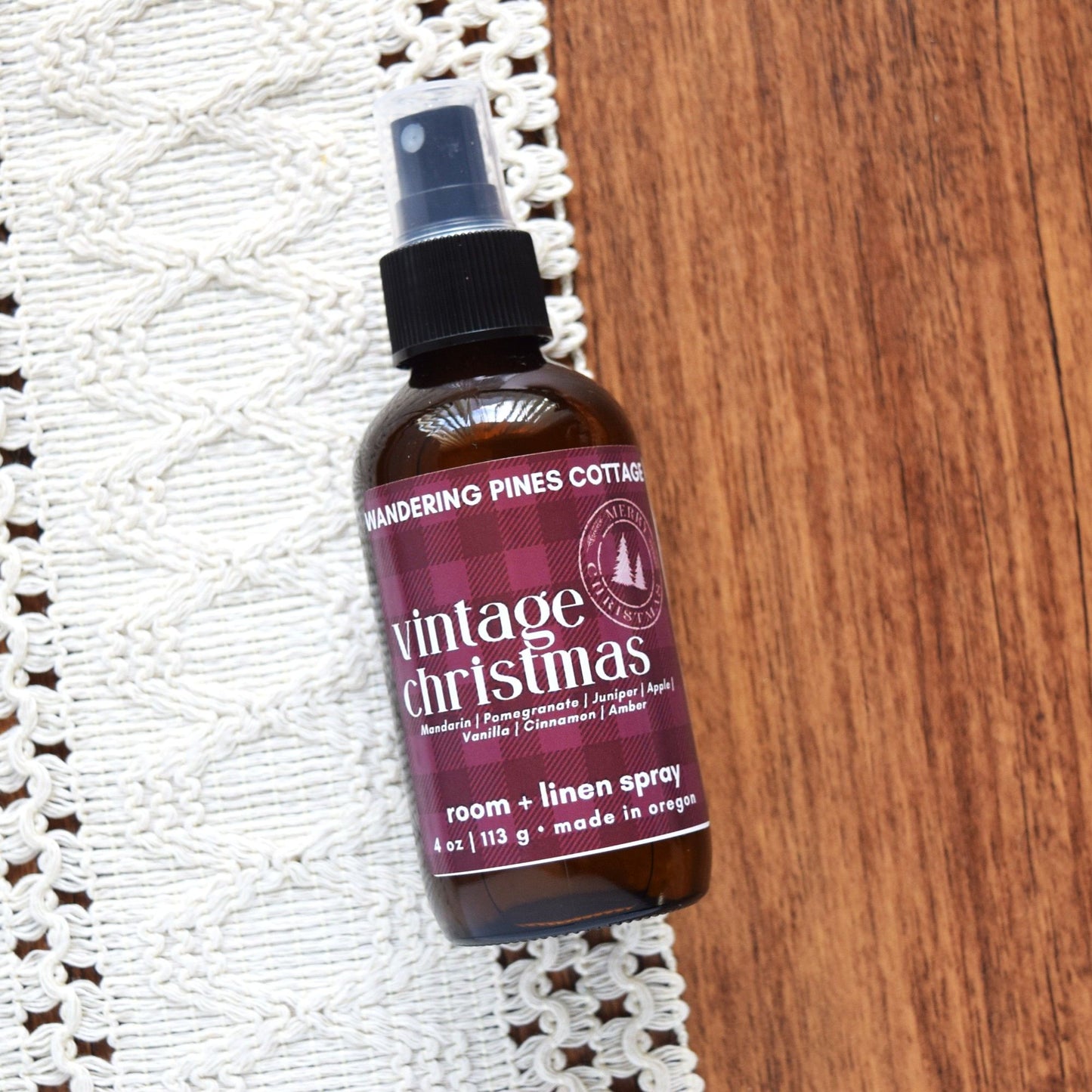 Vintage Christmas Room Spray