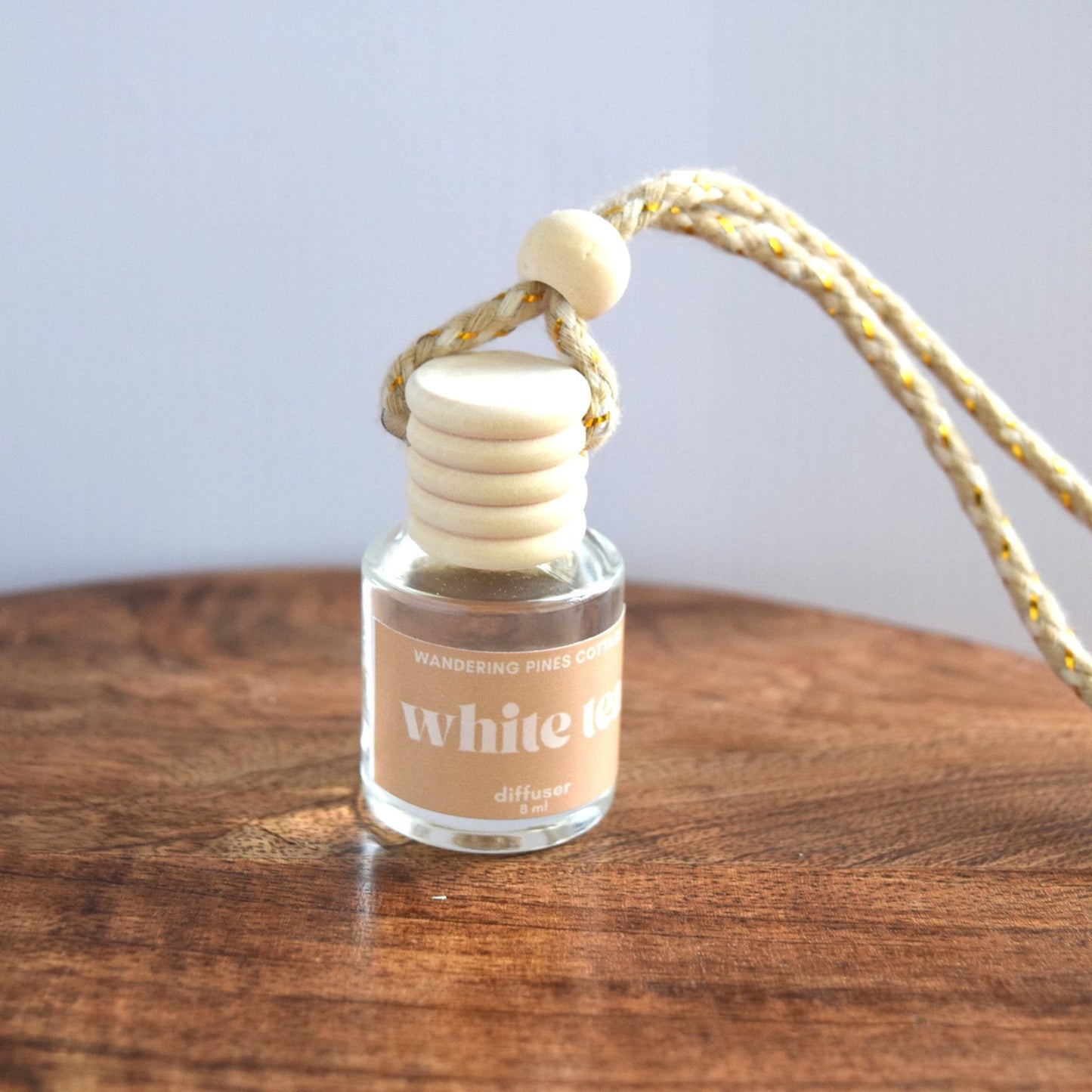 White Tea Hanging Car Diffuser