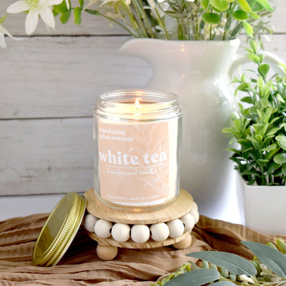 White Tea Candle