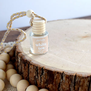 White Tea Hanging Car Diffuser