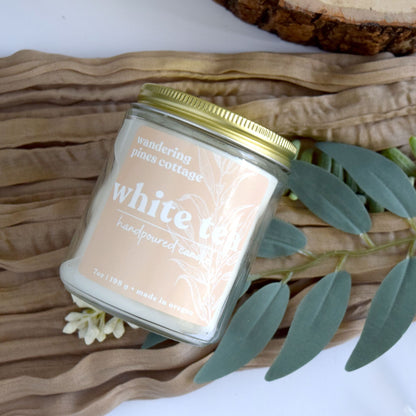 White Tea Candle