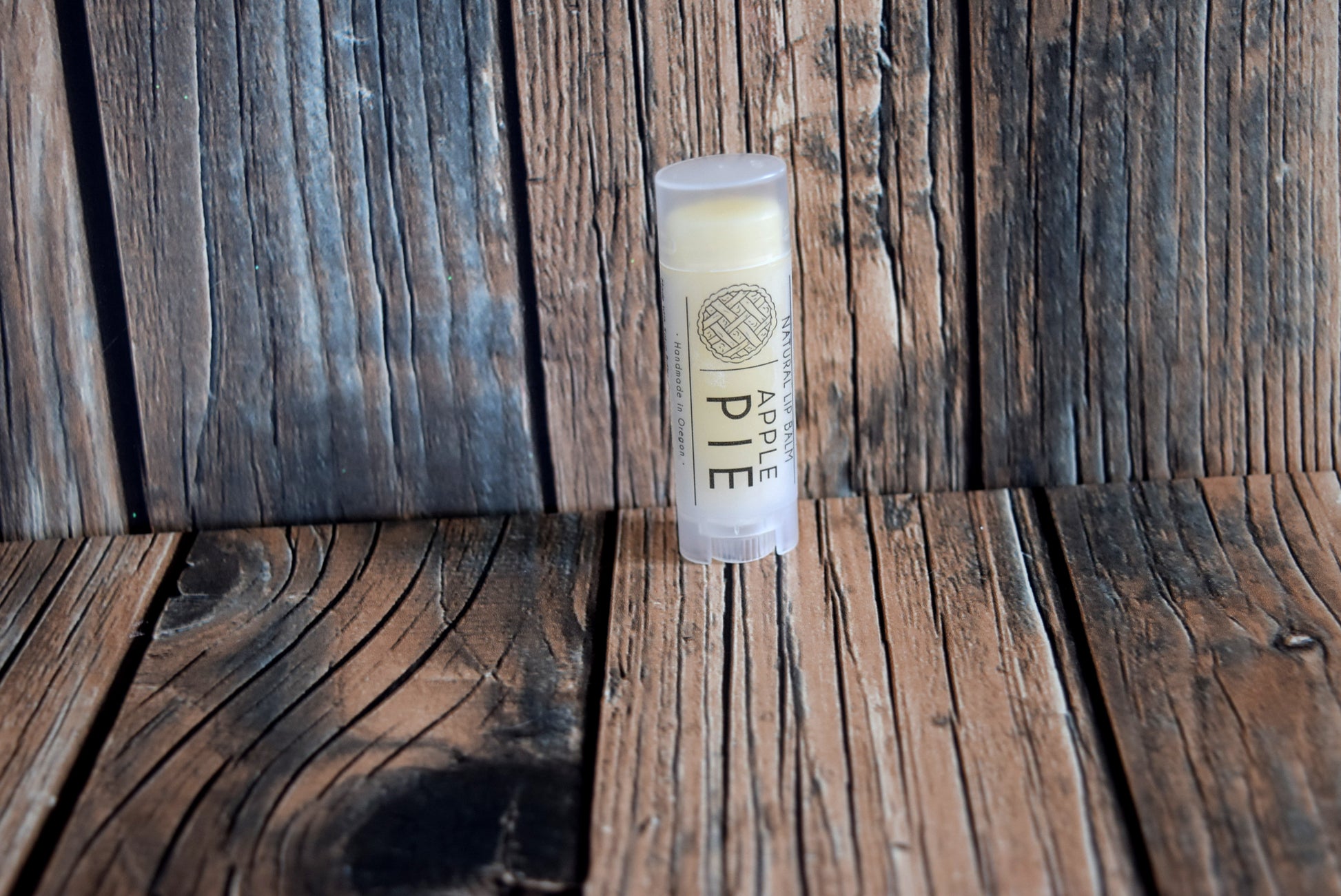 Vegan lip balm apple pie flavored - wandering pines cottage