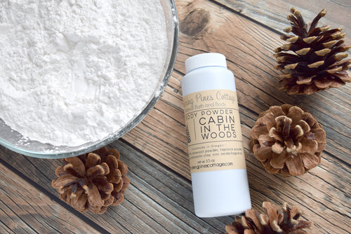 Cabin in the Woods Body Powder  - Wandering Pines Cottage
