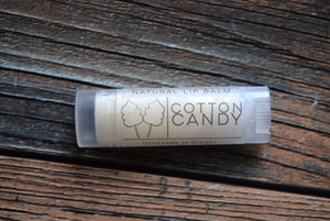 Cotton candy flavored Lip balm - wandering pines cottage