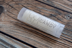 Fun flavored Lip balm cotton candy - wandering pines cottage