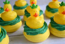 Load image into Gallery viewer, Rubber Duck pineapple bath bomb