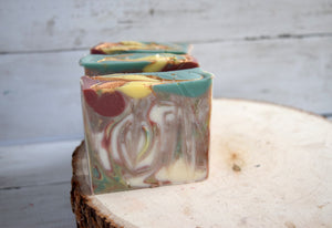 iced pineapple soap - wandering pines cottage