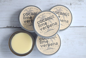 Coconut Lime Verbena Solid Lotion
