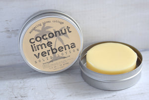 Coconut Lime Verbena Solid Lotion