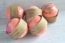 Load image into Gallery viewer, Mango Sorbet Round Bath Bomb
