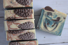 Load image into Gallery viewer, pine cone scented soap - wandering pines cottage