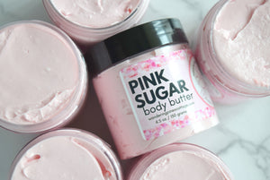 Pink Sugar Body Butter - wandering pines cottage