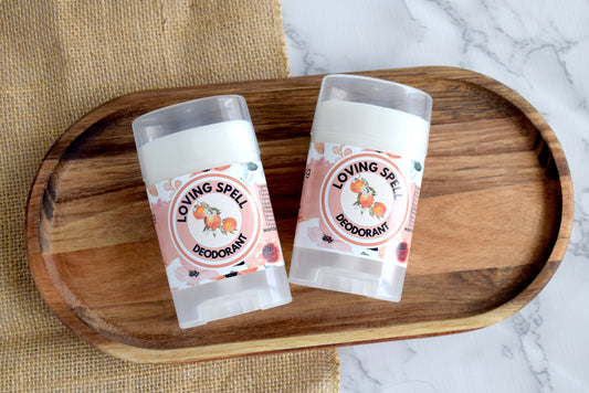 love spell deodorant - wandering pines cottage