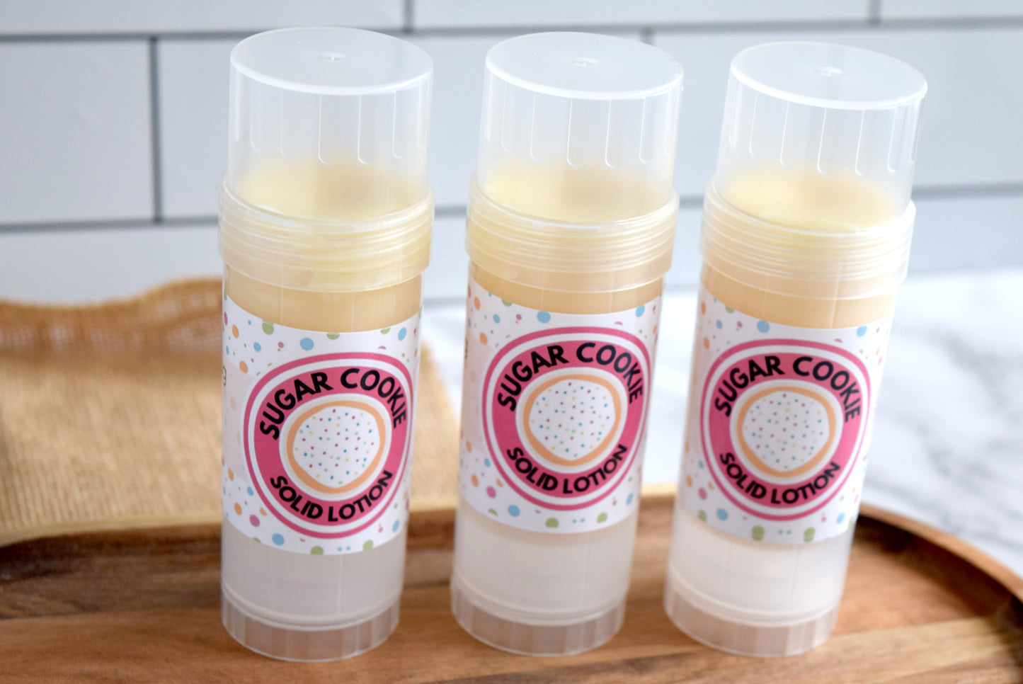 Sugar Cookie Solid Lotion Bar