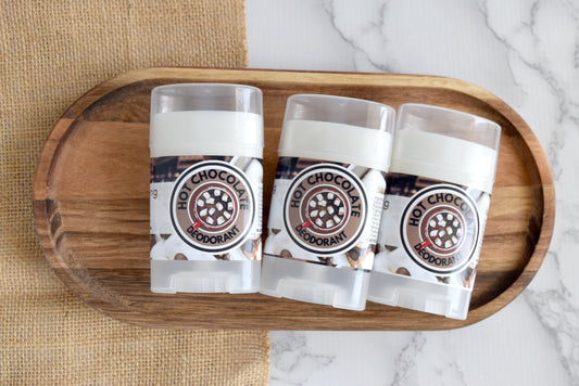 hot chocolate deodorant - wandering pines cottage