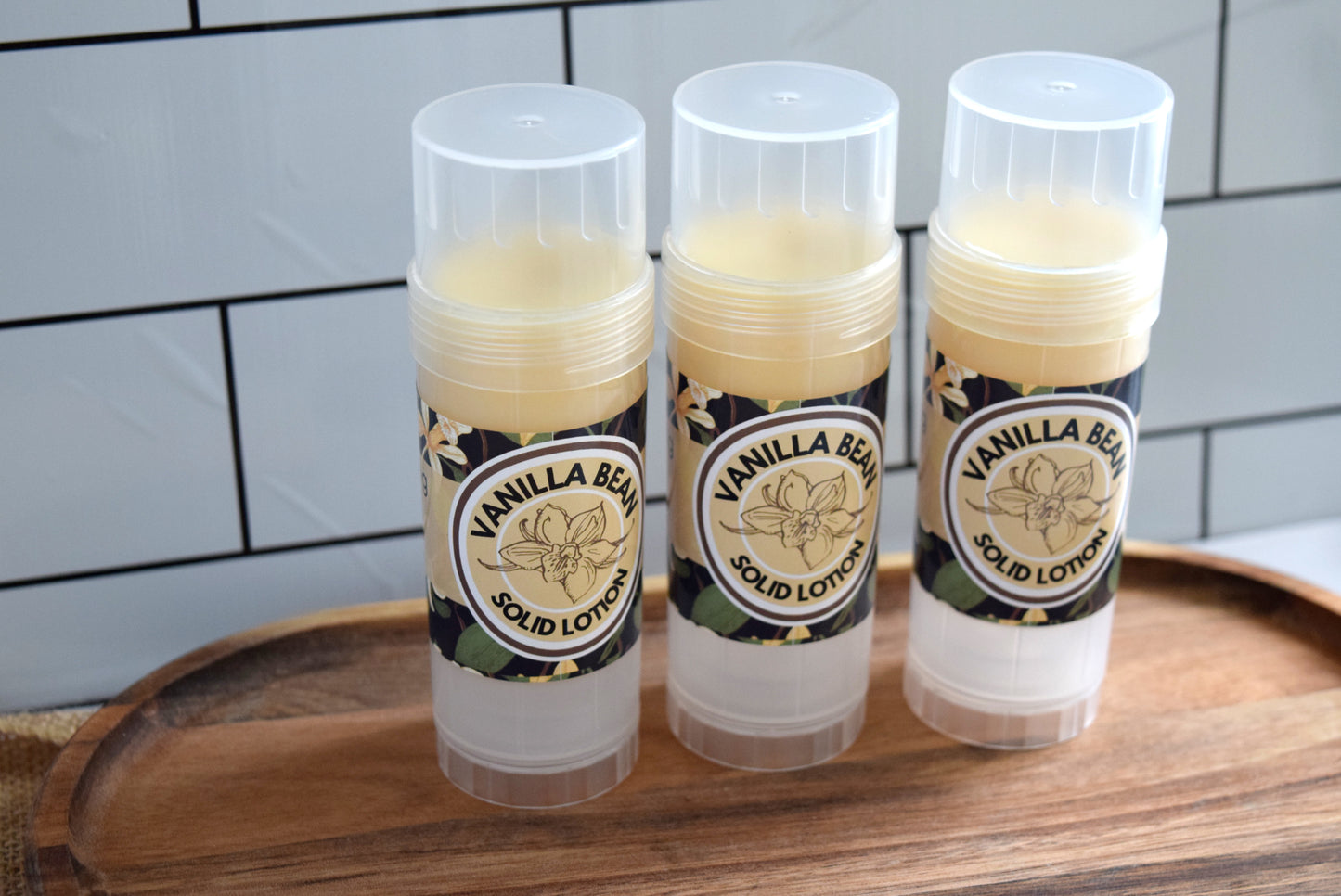 Vanilla Bean Solid Lotion Bar