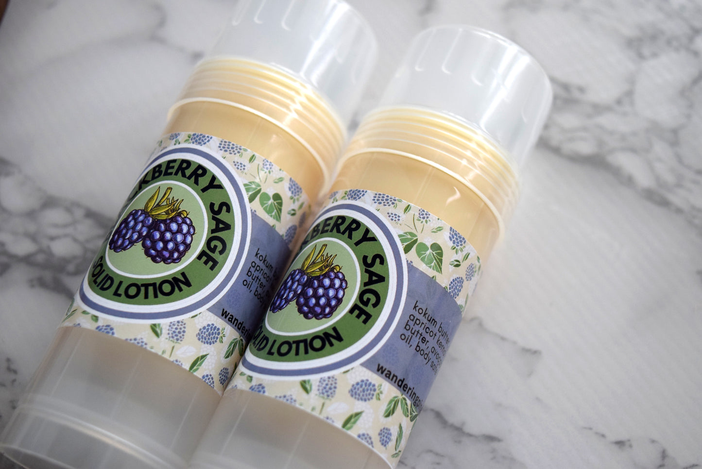 Blackberry Sage Solid Lotion
