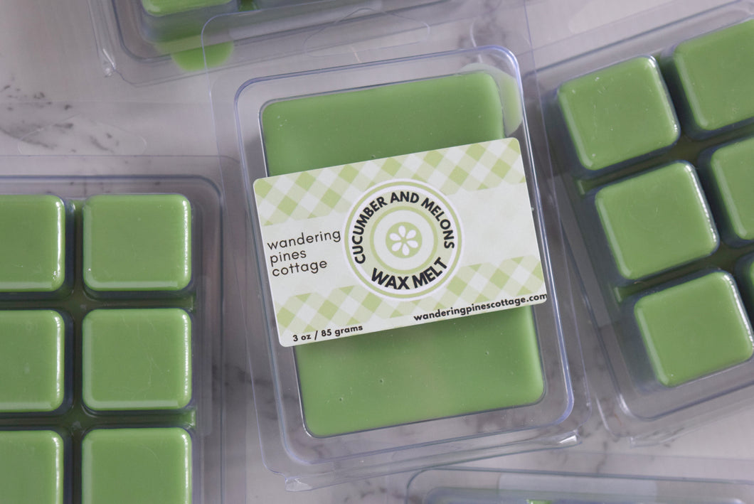 Cucumber and Melons Wax Melt
