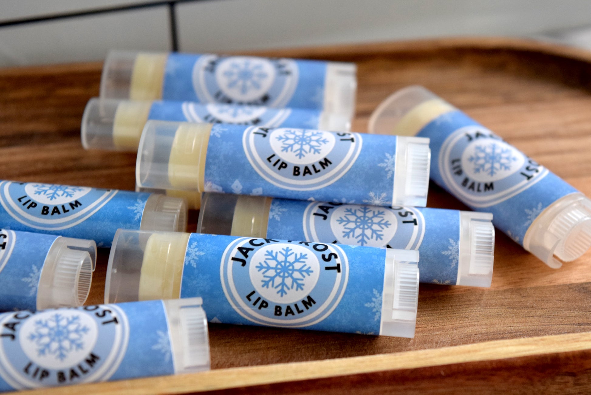 jack frost lip balm - wandering pines cottage