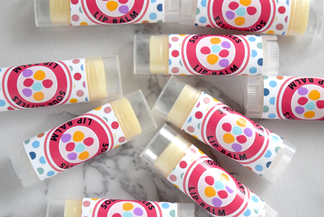 sour kittles lip balm - wandering pines cottage