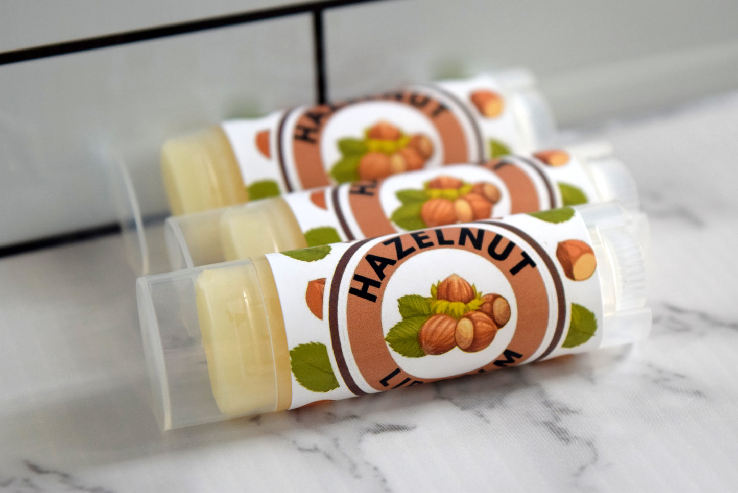 Hazelnut Lip Balm