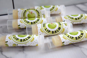 sour green apple lip balm - wandering pines cottage