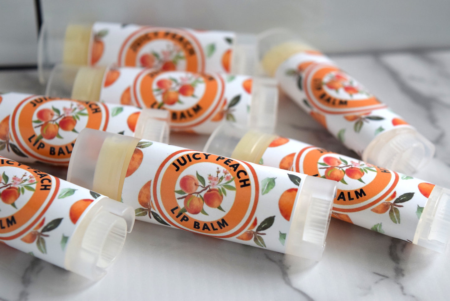 Peach Lip balm