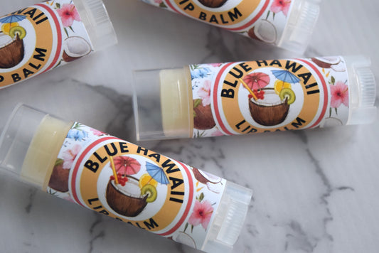 blue hawaii lip blam - wanderin pines cottage