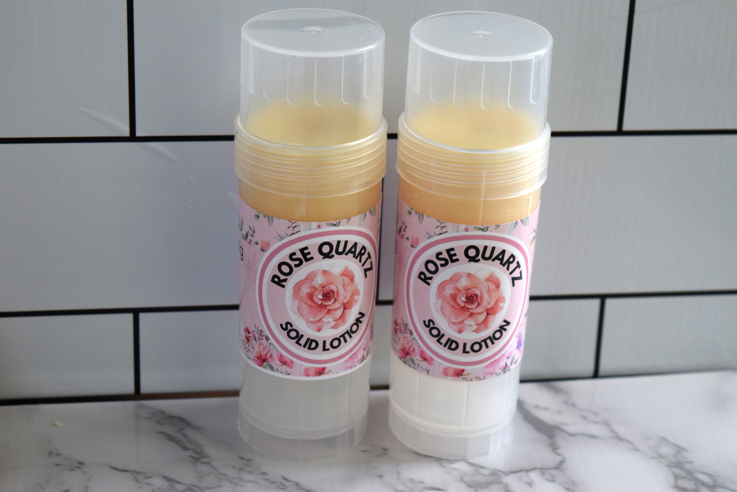 Rose Quartz Solid Lotion