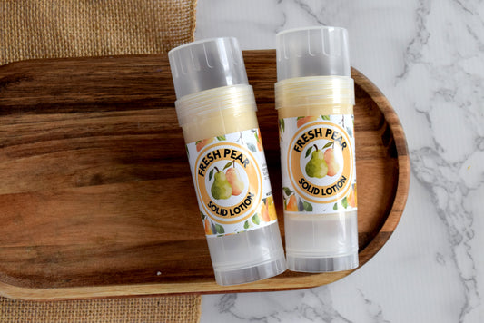 pear lotion - wandering pines cottage