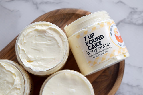 7 up pound cake body butter - wandering pines cottage