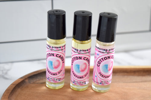 cotton candy perfume oil - wandering pines cottage