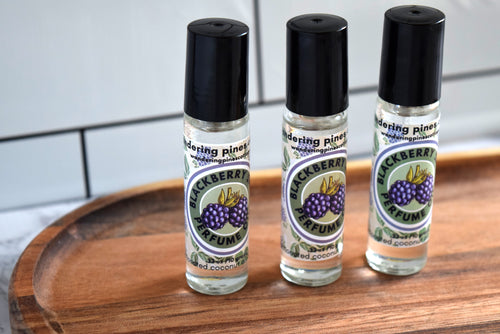 blackberry sage perfume oil - wandering pines cottage