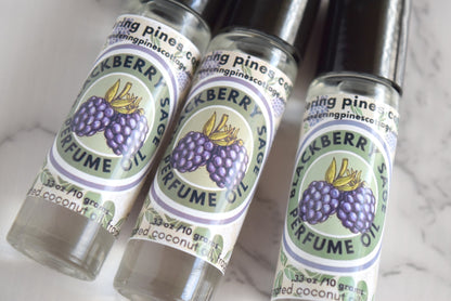 Blackberry Sage Perfume Oil