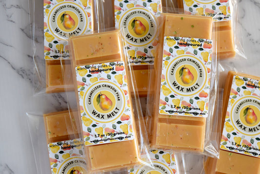 Caramelized Crimson Pear Wax Melt