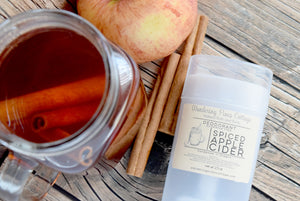 Deodorant for men spiced apple cider - wandering pines cottage