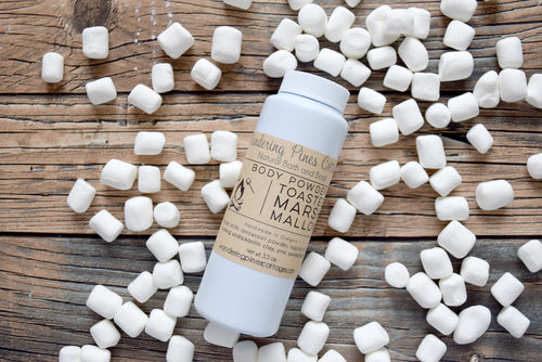 Toasted Marshmallow Body Powder - Wandering Pines Cottage