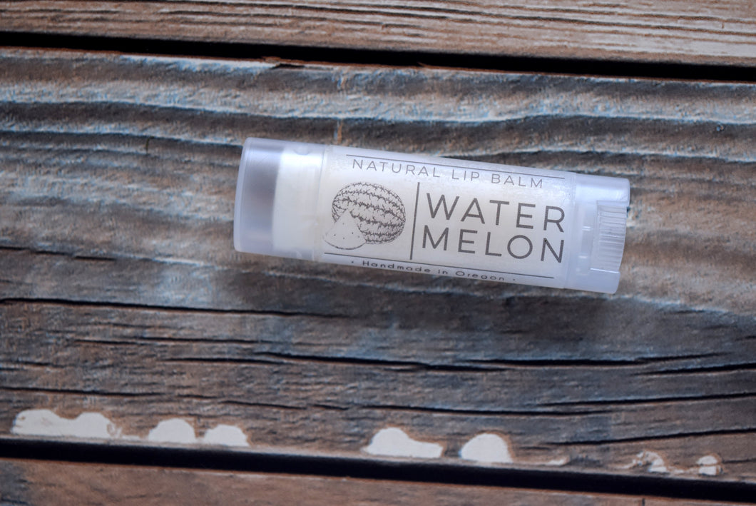Watermelon Flavored Lip balm - wandering pines cottage