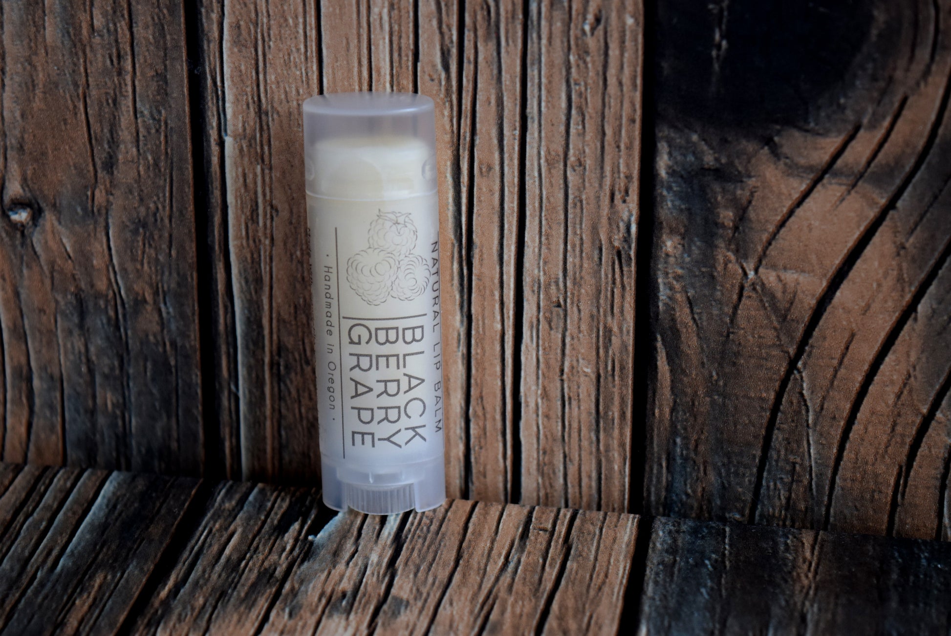 natural lip balm blackberry grape - wandering pines cottage