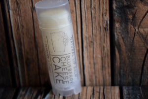 Blueberry Cheesecake lip balm - wandering pines cottage