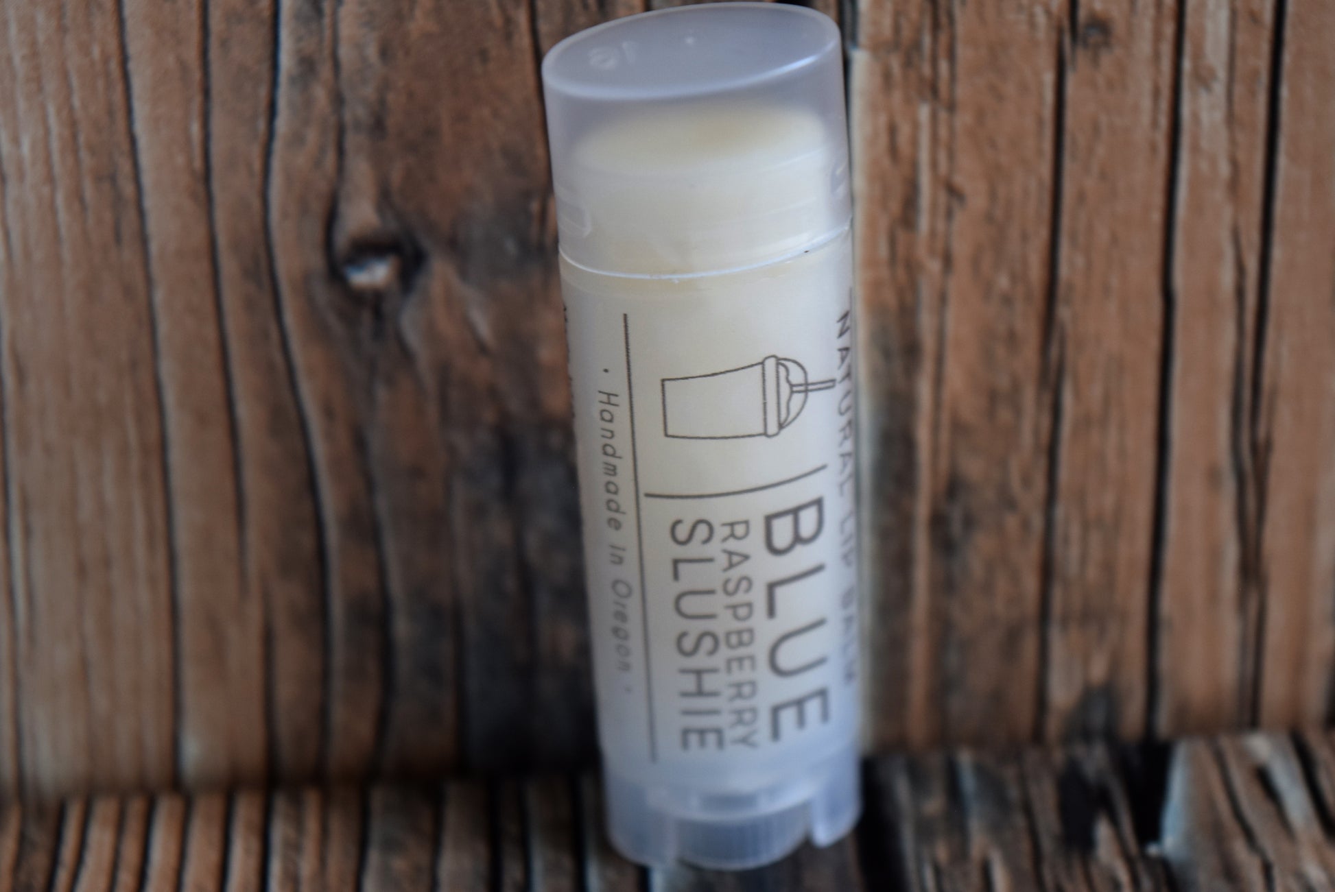 Blue Raspberry Slushie lip balm - wandering pines cottage