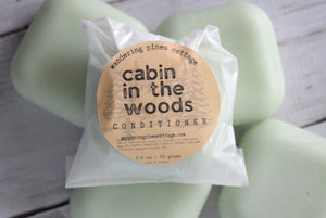 conditioner bar woodsy fragrance - wandering pines cottage