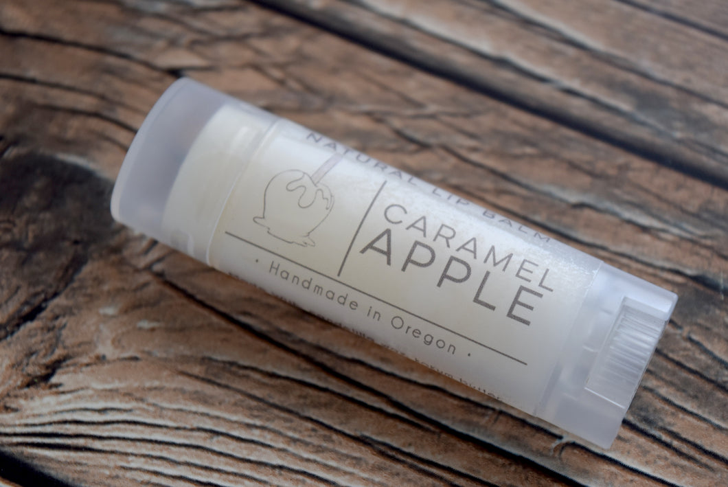 Caramel Apple Flavored Lip balm - wandering pines cottage