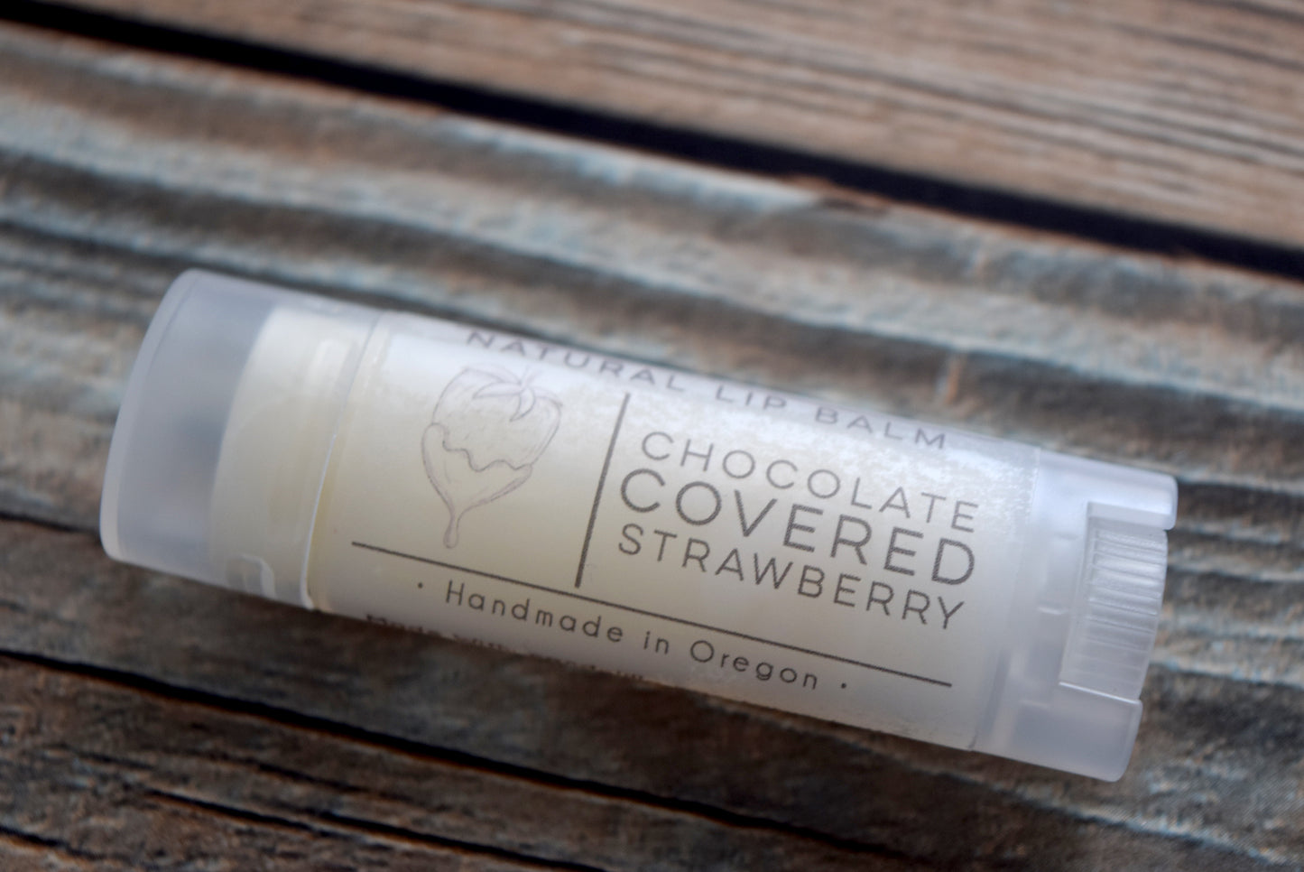 Chocolate Covered Strawberry Lip Balm