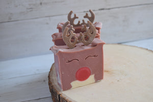 Rudolph the Red Nosed Reindeer Christmas Soap
